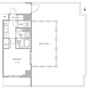 レジディア目黒4 406 間取り図 ?>