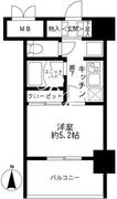 メインステージ南麻布4 1005 間取り図