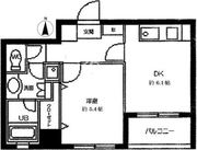 ラクラス田原町 302 間取り図 ?>