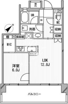 ライオンズシティ白金高輪 902 間取り図