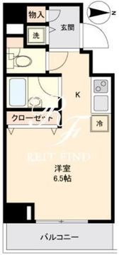 プレミアステージ芝公園2 602 間取り図