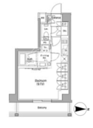 ザ・パークハビオ神泉 202 間取り図