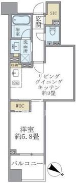 プラウド千代田淡路町 208 間取り図