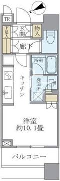 ブリリアタワーズ目黒 S-606 間取り図