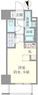 ＣＡＳＡ　ＥＳＴ　ＣＯＲＴＡ 205 間取り図