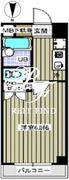 レジディア木場 217 間取り図