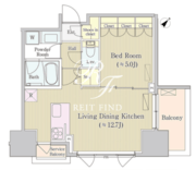 サイプレス日本橋本町 1205 間取り図