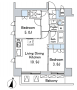 ルジェンテ・バリュ上野 202 間取り図