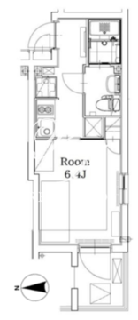 パセオ四谷2 402 間取り図