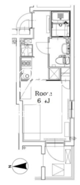 パセオ四谷2 602 間取り図