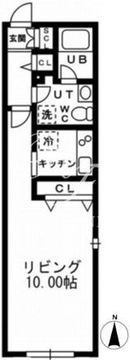 プライムアーバン学芸大学 208 間取り図