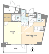 オーキッドレジデンス神楽坂 112 間取り図