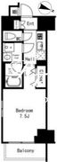 プライマル巣鴨 1101 間取り図