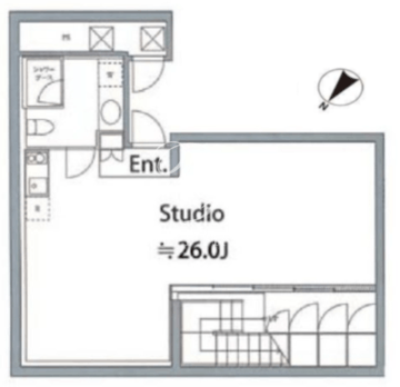 ラナイグレース北青山 003 間取り図