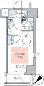 アーバネックス大井仙台坂 601 間取り図