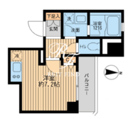 クリオ戸越銀座弐番館 1003 間取り図