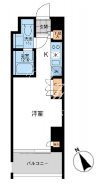 アーデン五反田 601 間取り図