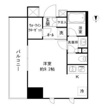 JP noie 亀戸 219 間取り図