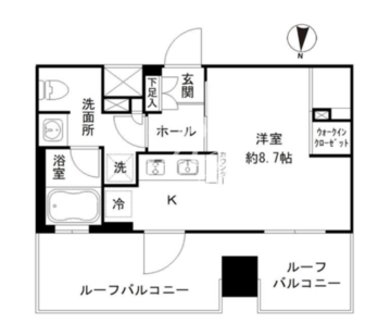 JP noie 亀戸 615 間取り図