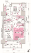 ディームス大井町 902 間取り図