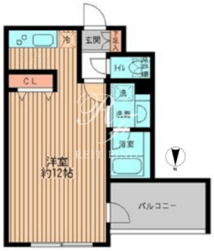 レガーロ御茶ノ水1 604 間取り図