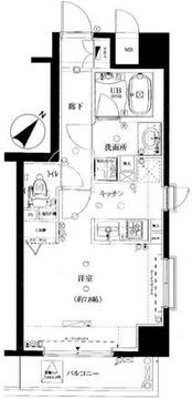 アデッソ上野ベレッツァ 905 間取り図