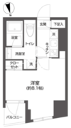 グランパセオ市谷甲良町 202 間取り図
