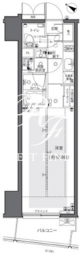 ズーム都庁前 804 間取り図