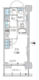 パークアクシス菊川ステーションゲート 1005 間取り図