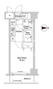 コンフォリア木場公園 707 間取り図