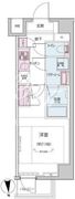 ザ・レジデンス神楽坂 2-405 間取り図