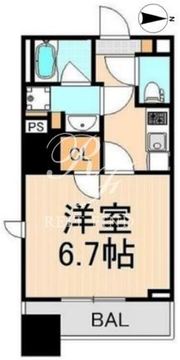 ラフィーネ雷門 1102 間取り図