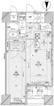 メインステージ両国 501 間取り図