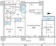 セルリアンホームズ勝どき 802 間取り図
