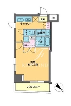 カスタリア東日本橋2 701 間取り図