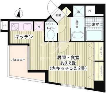 ウィステリアコート 303 間取り図