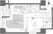 ズーム秋葉原スクエア 703 間取り図