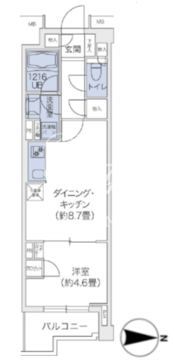 代官山ブレス鉢山 114 間取り図