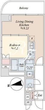 リバーパーク門前仲町 504 間取り図