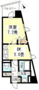 TKフラッツ渋谷 608 間取り図