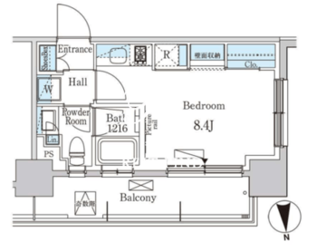 パークアクシス学芸大学レジデンス 901 間取り図
