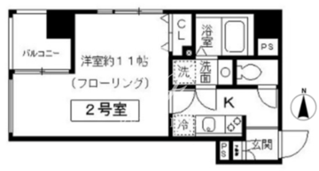 スリアン神楽坂 602 間取り図