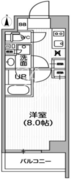 レクシード神楽坂 902 間取り図