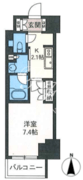 プライムメゾン市谷山伏町 103 間取り図