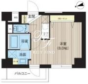 レクシード神楽坂 306 間取り図