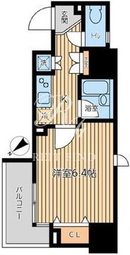 シティスパイア新川 1301 間取り図