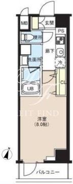 辰巳スカイガーデンテラス 203 間取り図