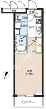 辰巳スカイガーデンテラス 214 間取り図