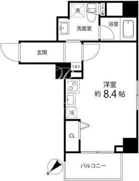 ハイリーフ上野 1004 間取り図