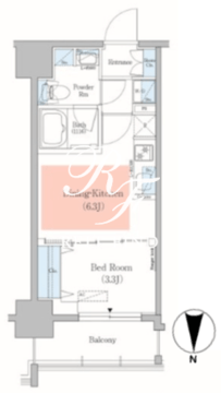 アーバネックス錦糸町2 903 間取り図